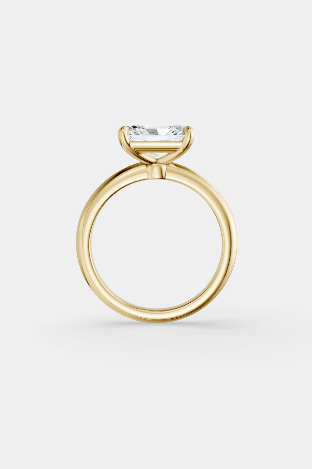 East West Diamond Solitaire Ring | Gwen Band| Natasha Schweitzer