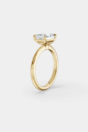 East West Diamond Solitaire Ring | Gwen Band | Natasha Schweitzer