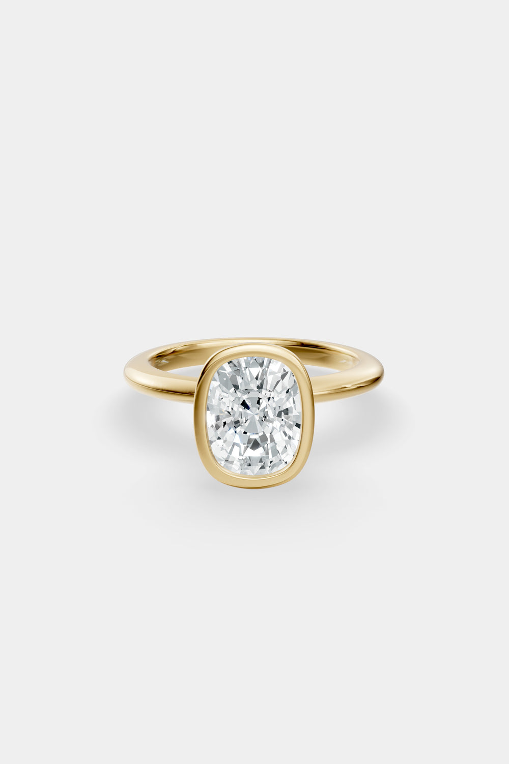 Diamond Bezel Solitaire Ring | Piccolo Band