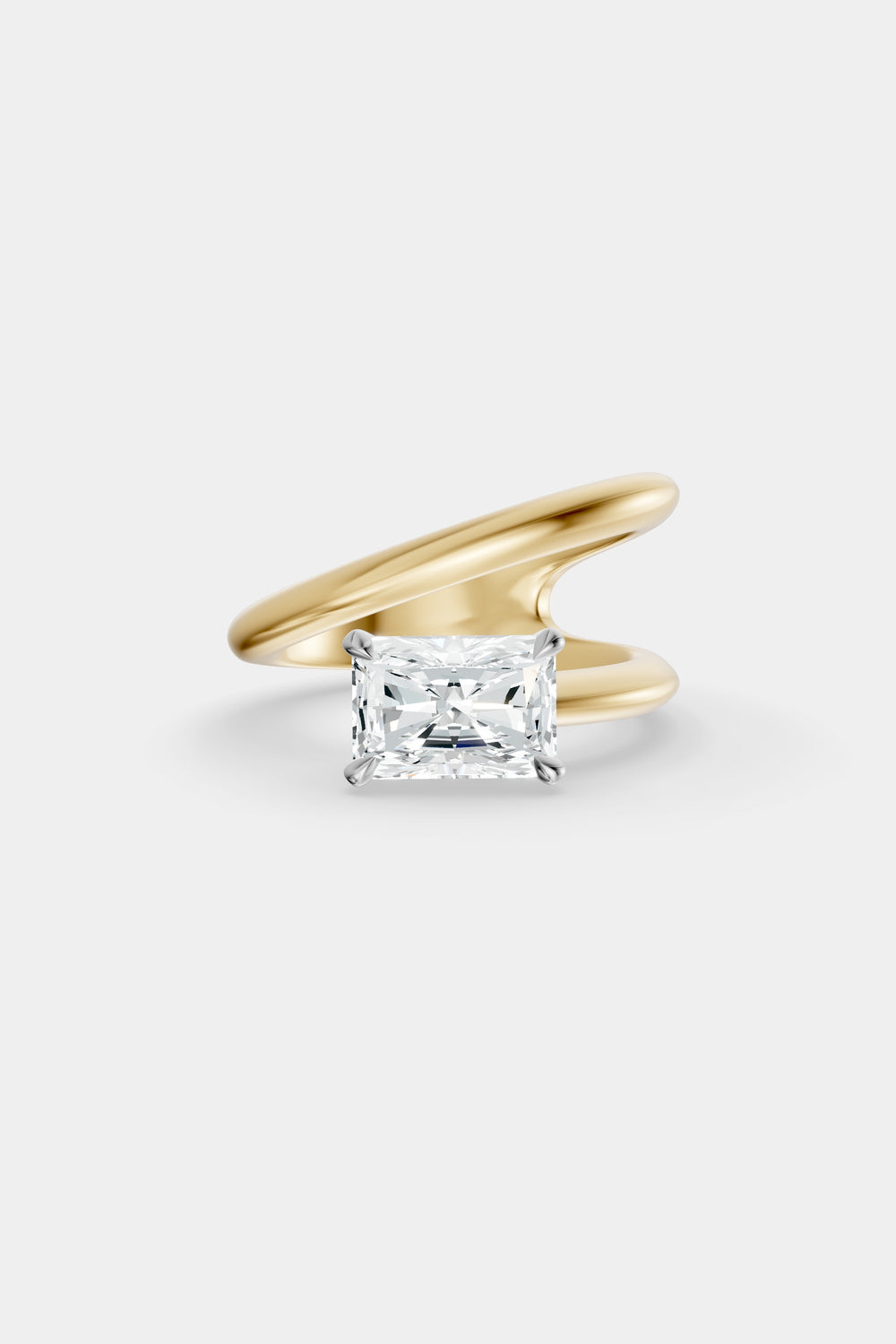 Natasha East West Diamond Wrap Ring | Signature Wrap Band| Natasha Schweitzer