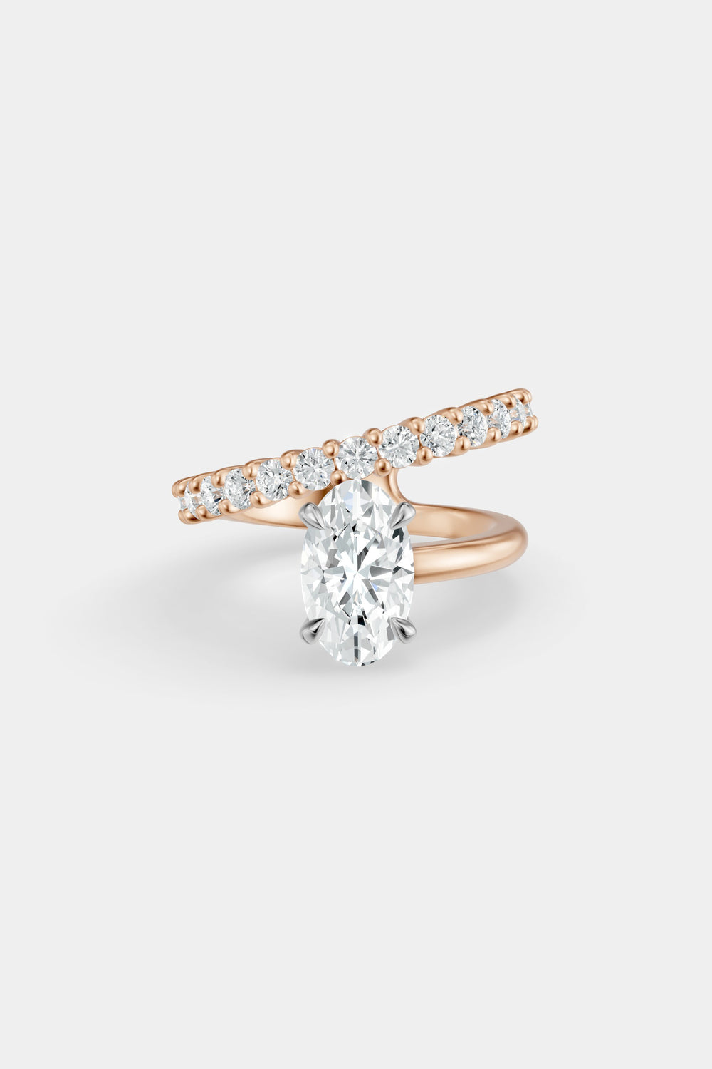 Natasha Diamond Wrap Ring | 0.05ct Round Diamond Band| Natasha Schweitzer