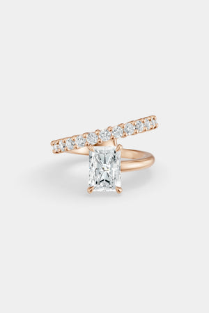 Natasha Diamond Wrap Ring | 0.05ct Round Diamond Band | Natasha Schweitzer