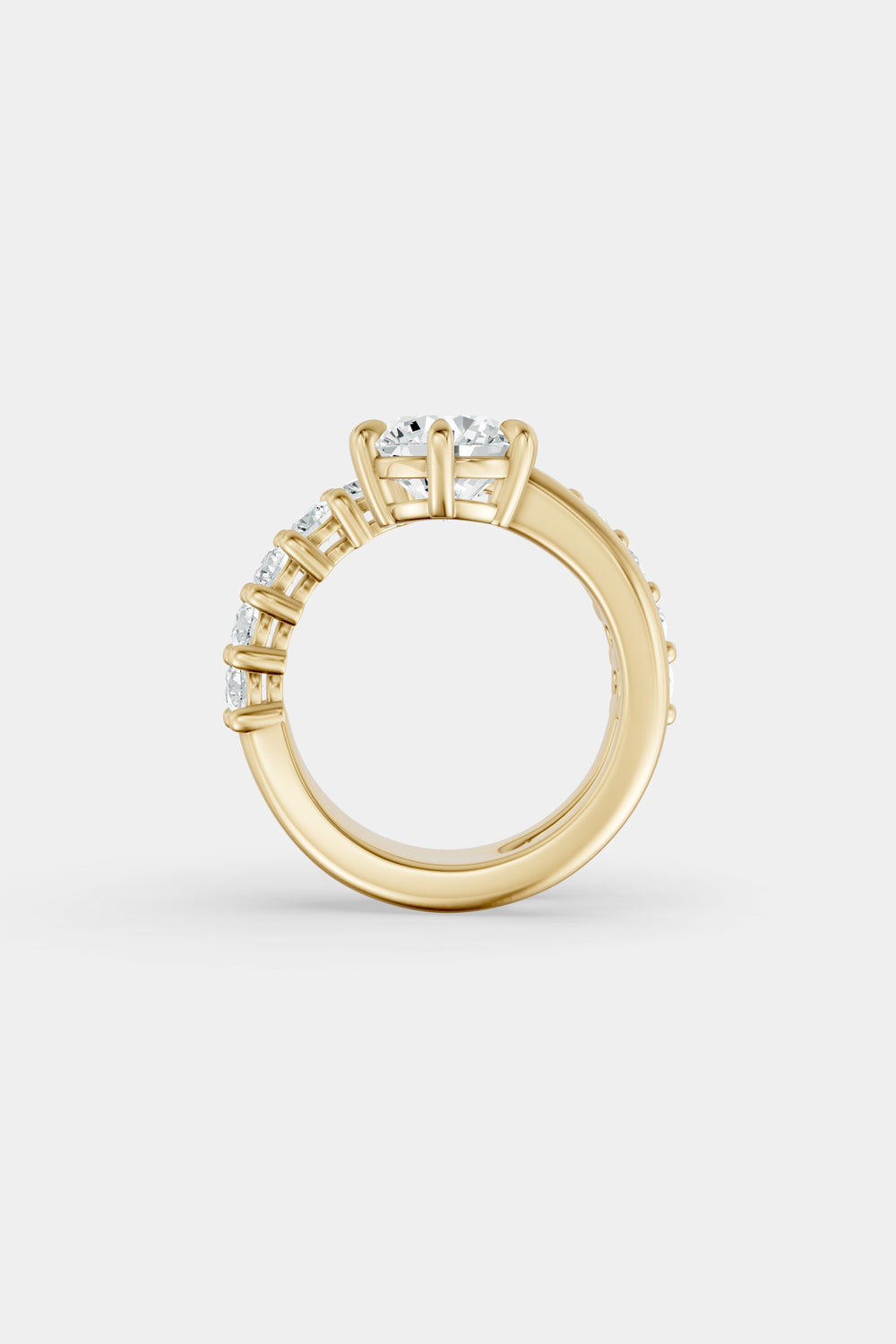 Natasha Diamond Wrap Ring | 0.10ct Round Diamond Band| Natasha Schweitzer
