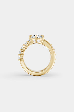 Natasha Diamond Wrap Ring | 0.10ct Round Diamond Band | Natasha Schweitzer