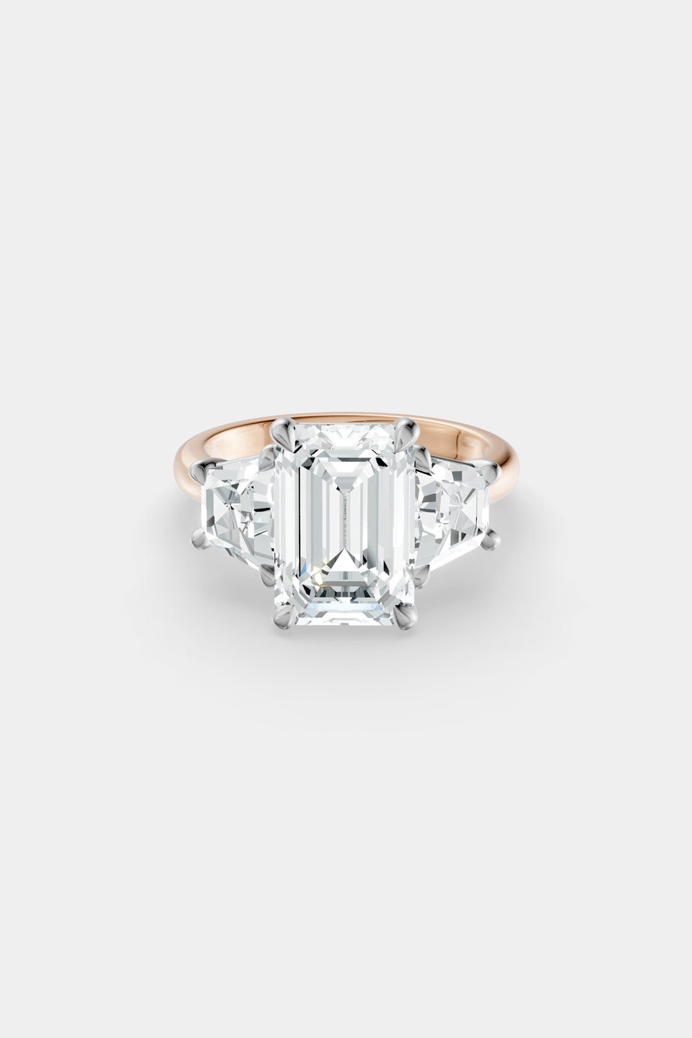 Emerald Trilogy Diamond Ring| Natasha Schweitzer