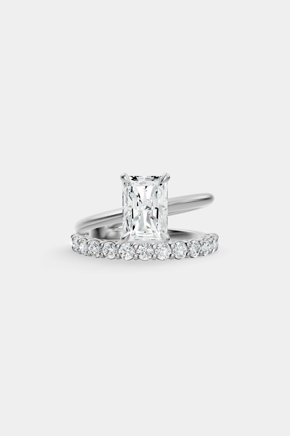 Double Band Diamond Ring | 0.05ct Diamond Band| Natasha Schweitzer