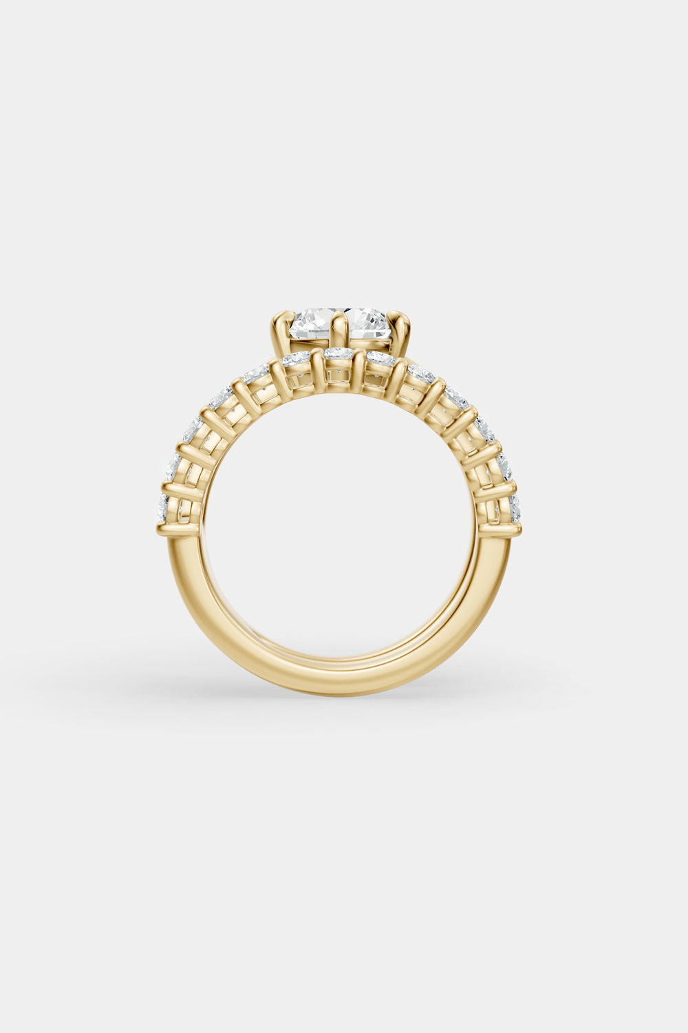 Double Band Diamond Ring | 0.05ct Diamond Band| Natasha Schweitzer