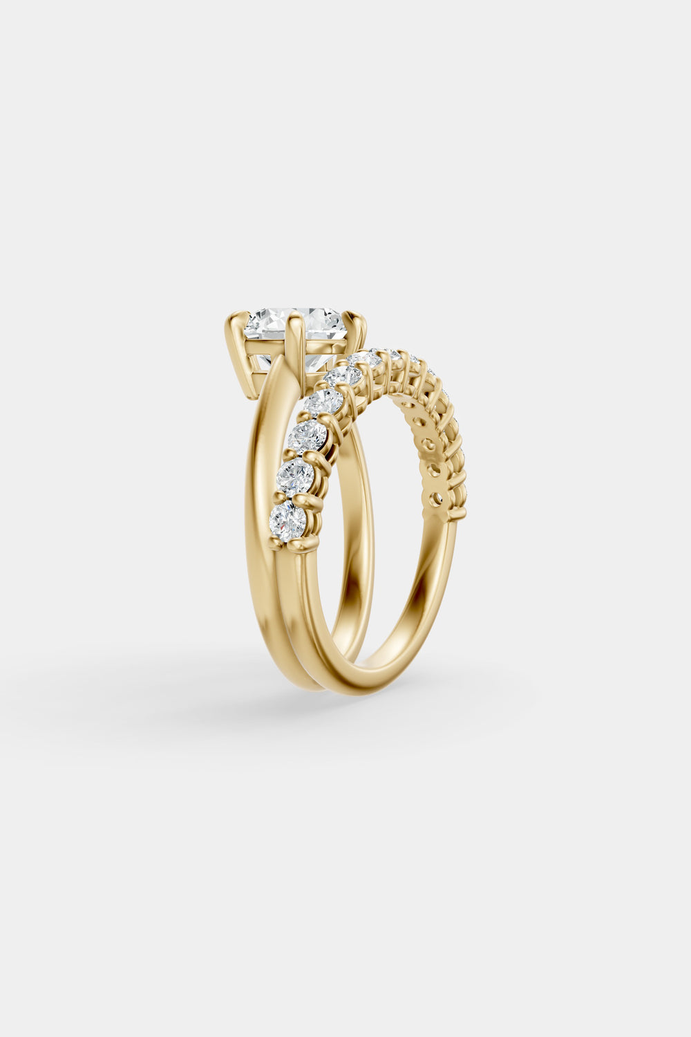 Double Band Diamond Ring | 0.05ct Diamond Band| Natasha Schweitzer