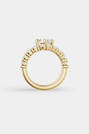Double Band Diamond Ring | 0.10ct Diamond Band | Natasha Schweitzer