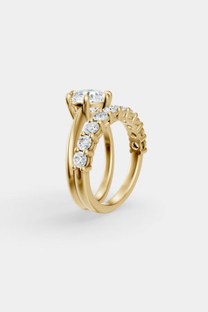 Double Band Diamond Ring | 0.10ct Diamond Band | Natasha Schweitzer