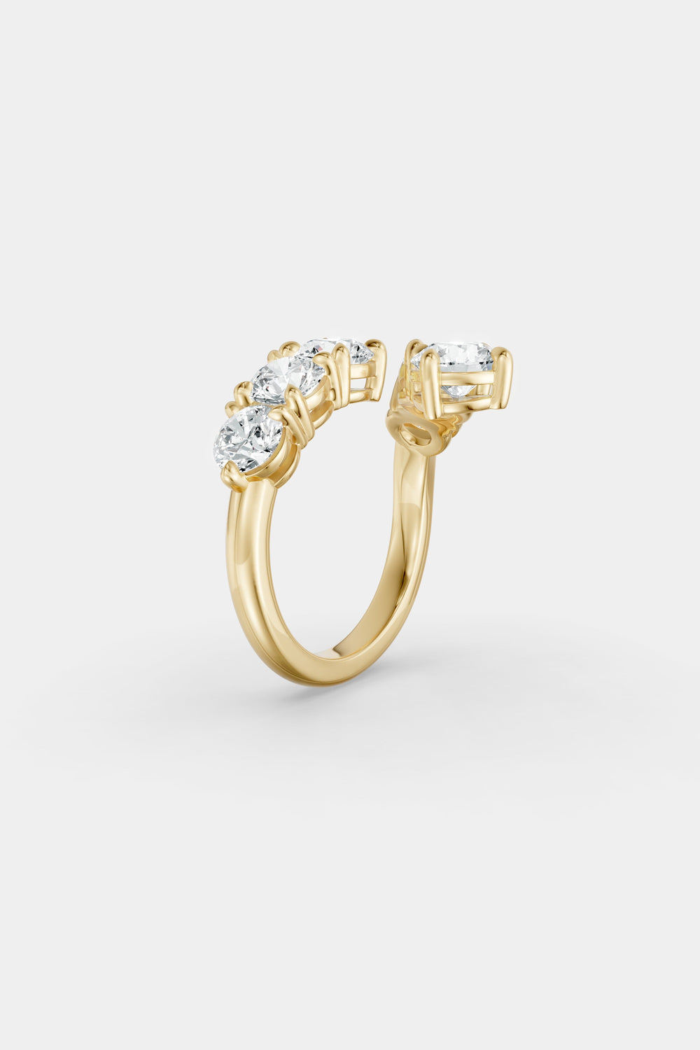 Diamond Wrap Ring | 18K Gold| Natasha Schweitzer