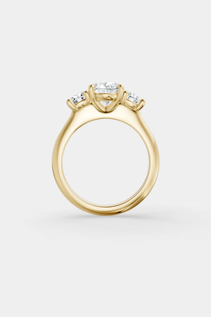 Trilogy Diamond Ring | 18K Gold | Natasha Schweitzer