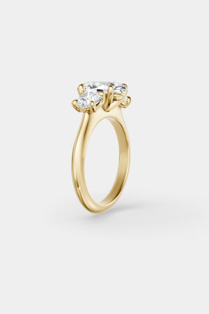 Trilogy Diamond Ring | 18K Gold | Natasha Schweitzer