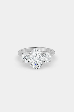 Trilogy Diamond Ring | 18K Gold | Natasha Schweitzer
