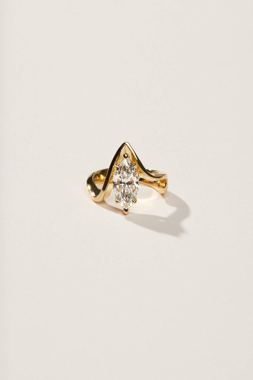 Alex Marquise Diamond Ring | 18K Gold