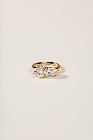 Toi Et Moi Ring | 18K Gold | Natasha Schweitzer