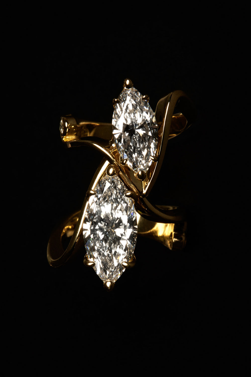 Alex Marquise Diamond Ring | 18K Gold