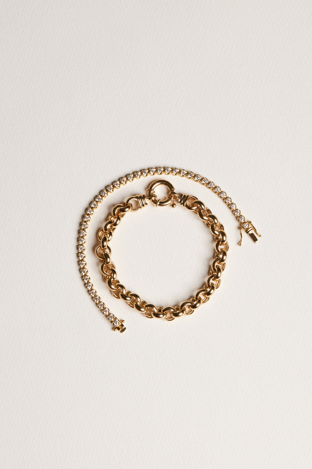 Large Chateau Bracelet | 9K Yellow Gold| Natasha Schweitzer