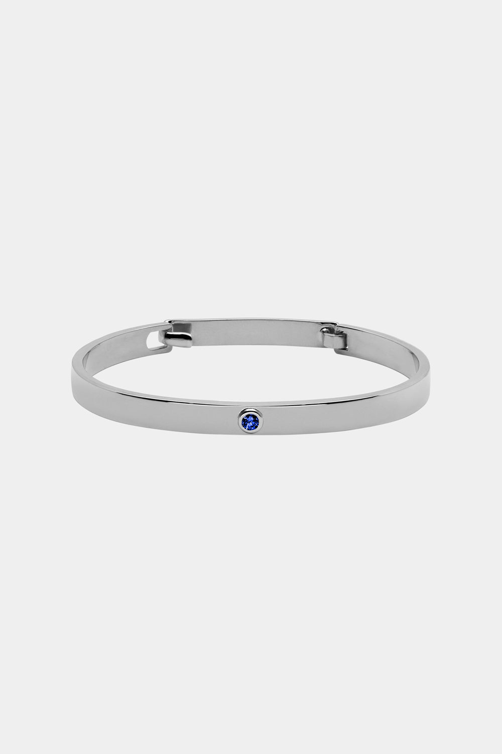 Western Belt Buckle Cuff Bangle in Solid 925 Sterling Silver 