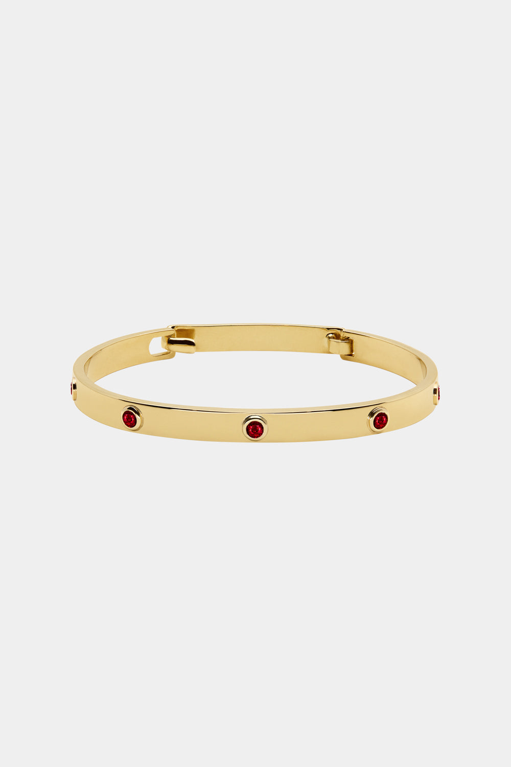 Ruby Tallows Bangle | Yellow Gold