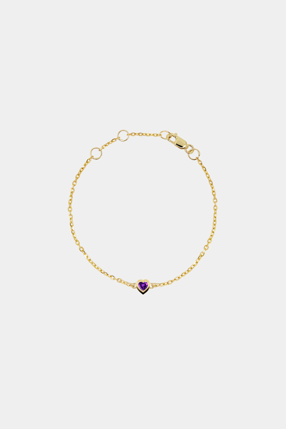 Baby Heart Bracelet | 9K Yellow Gold