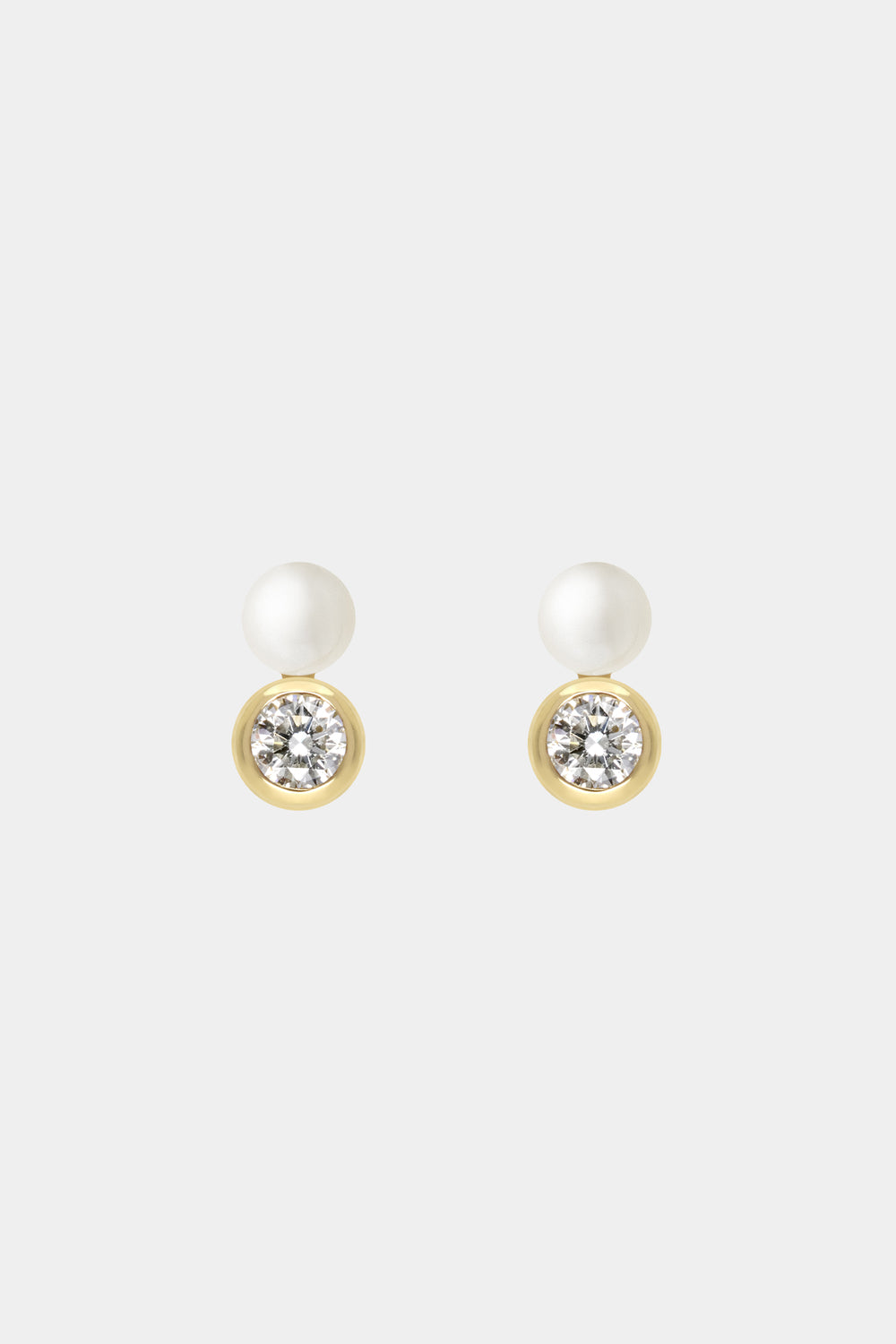 Charlotte Studs | 9K Yellow Gold