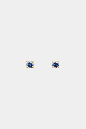 Birthstone Earrings | 9K Yellow Gold | Natasha Schweitzer