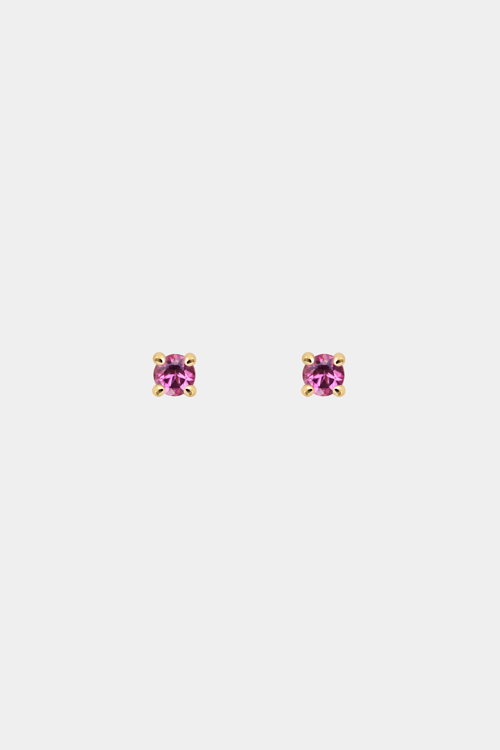 Birthstone Earrings | 9K Yellow Gold