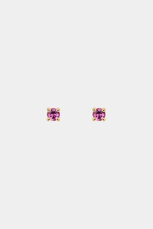 Birthstone Earrings | 9K Yellow Gold | Natasha Schweitzer