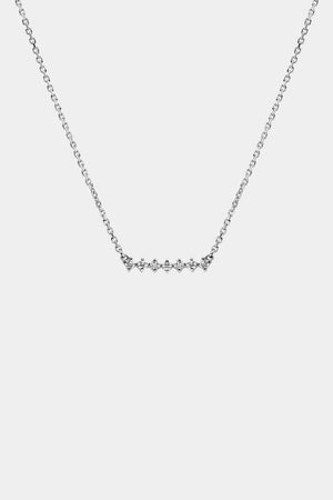Buttercup Diamond Necklace | 18K White Gold | Natasha Schweitzer