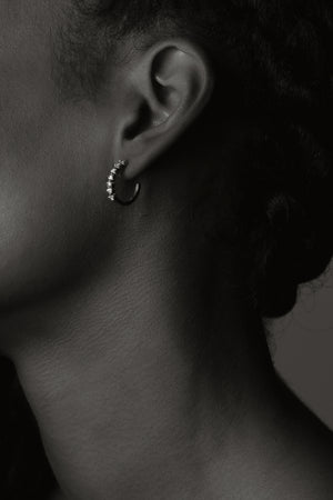 Buttercup Diamond Hoops | Yellow Gold | Natasha Schweitzer