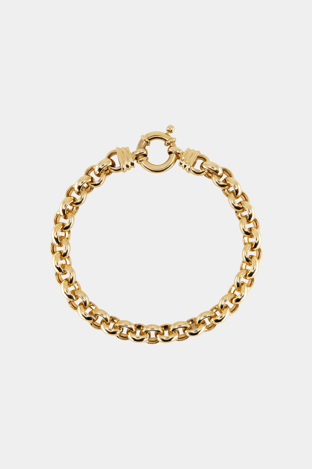 Large Chateau Bracelet | 9K Yellow Gold