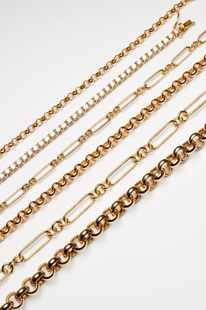 Lennox Necklace | 9K Yellow or Rose Gold | Natasha Schweitzer