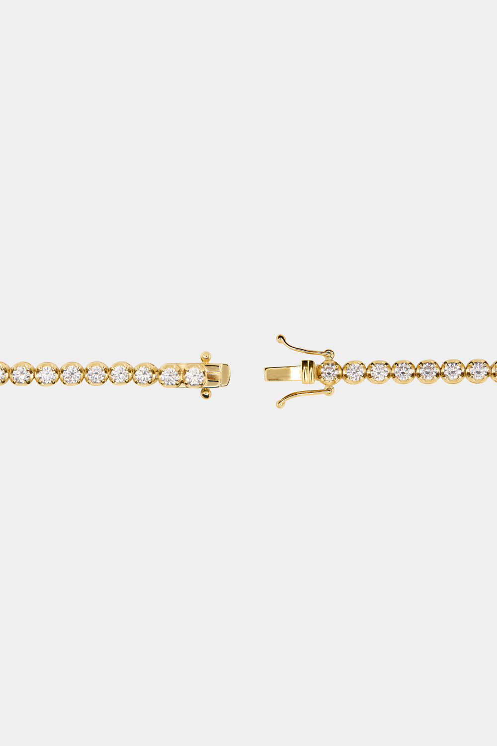 Crown Set Tennis Bracelet | 18K Yellow Gold| Natasha Schweitzer