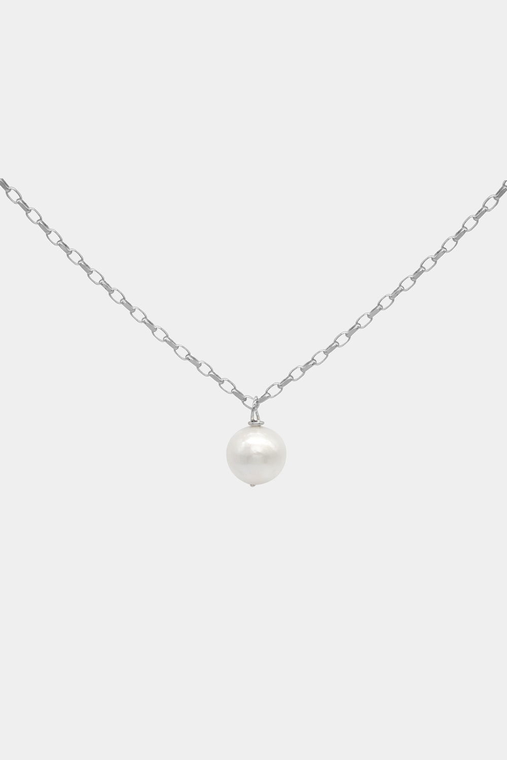 Daria Pearl Choker | Silver| Natasha Schweitzer