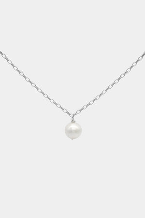 Daria Pearl Choker | Silver | Natasha Schweitzer