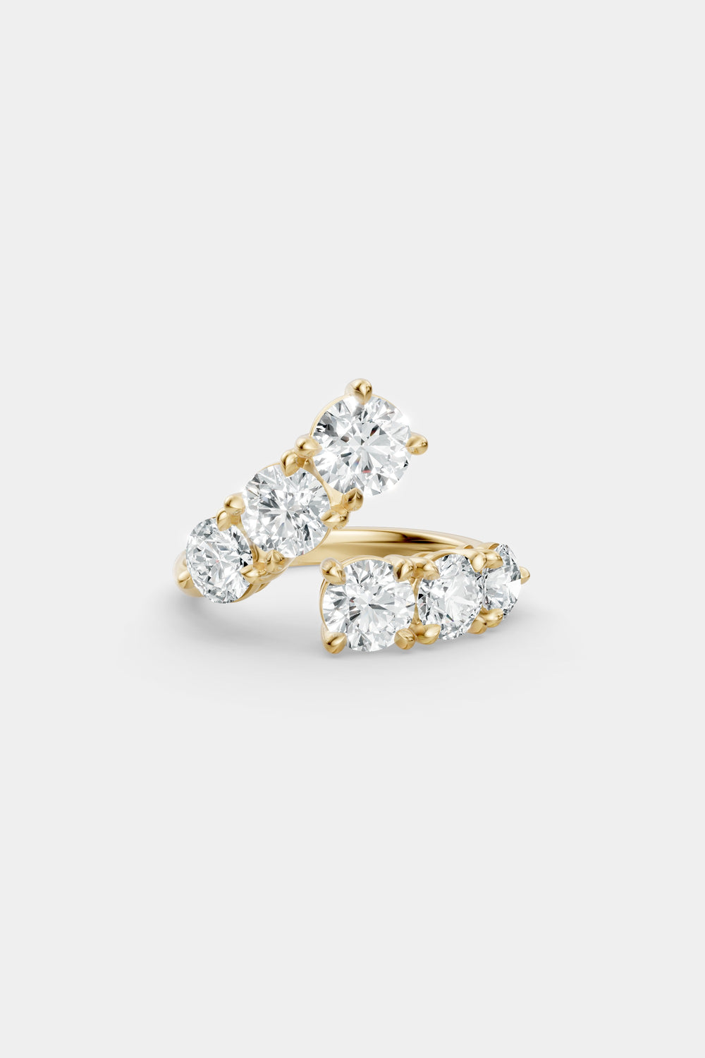 Diamond Wrap Ring | 18K Gold