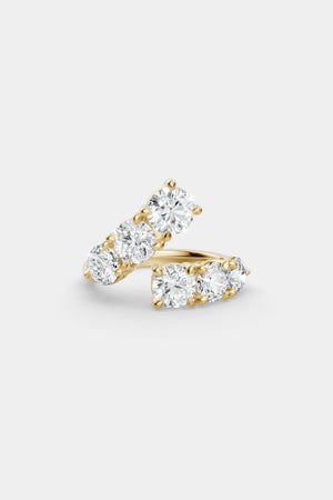 Diamond Wrap Ring | 18K Gold | Natasha Schweitzer