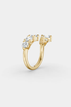 Diamond Wrap Ring | 18K Gold | Natasha Schweitzer