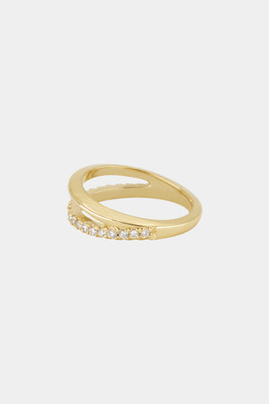 Double Band Harley Ring | Yellow Gold | Natasha Schweitzer