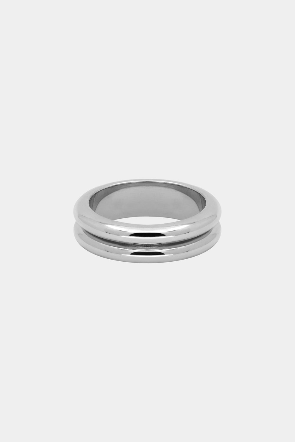 Double Orielle Ring | Silver or 9K White Gold