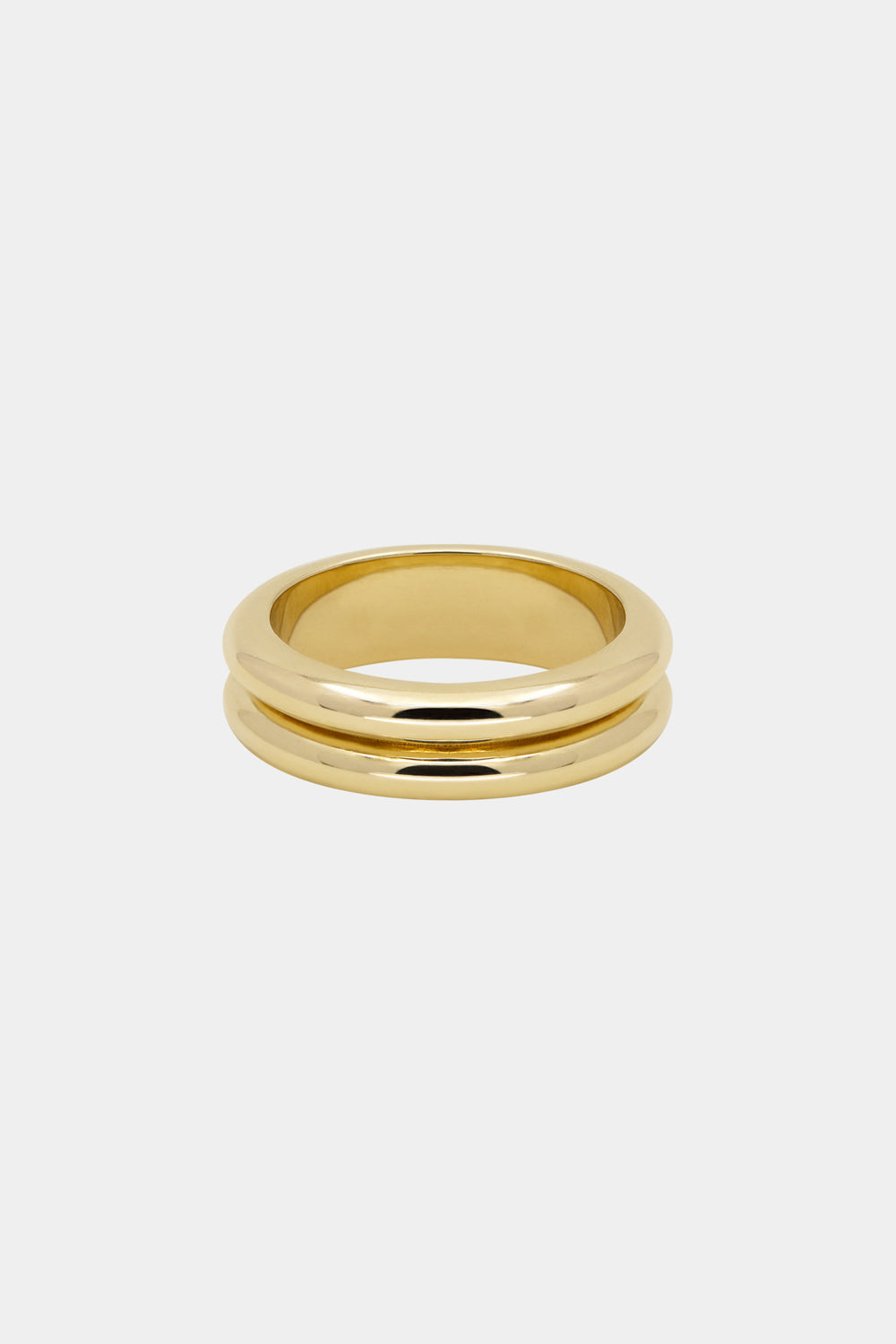 Double Orielle Ring | 9K Yellow Gold