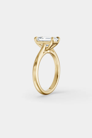 Emerald Diamond Ring | 18K Gold | Natasha Schweitzer