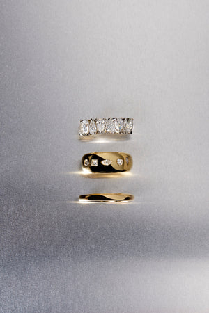 3mm Orielle Ring | Yellow Gold | Natasha Schweitzer