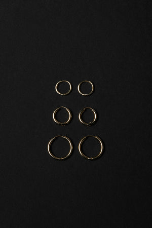 Orielle Hoops | 9K White Gold, More sizes available | Natasha Schweitzer