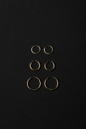 Orielle Hoops | 9K White Gold, More sizes available | Natasha Schweitzer