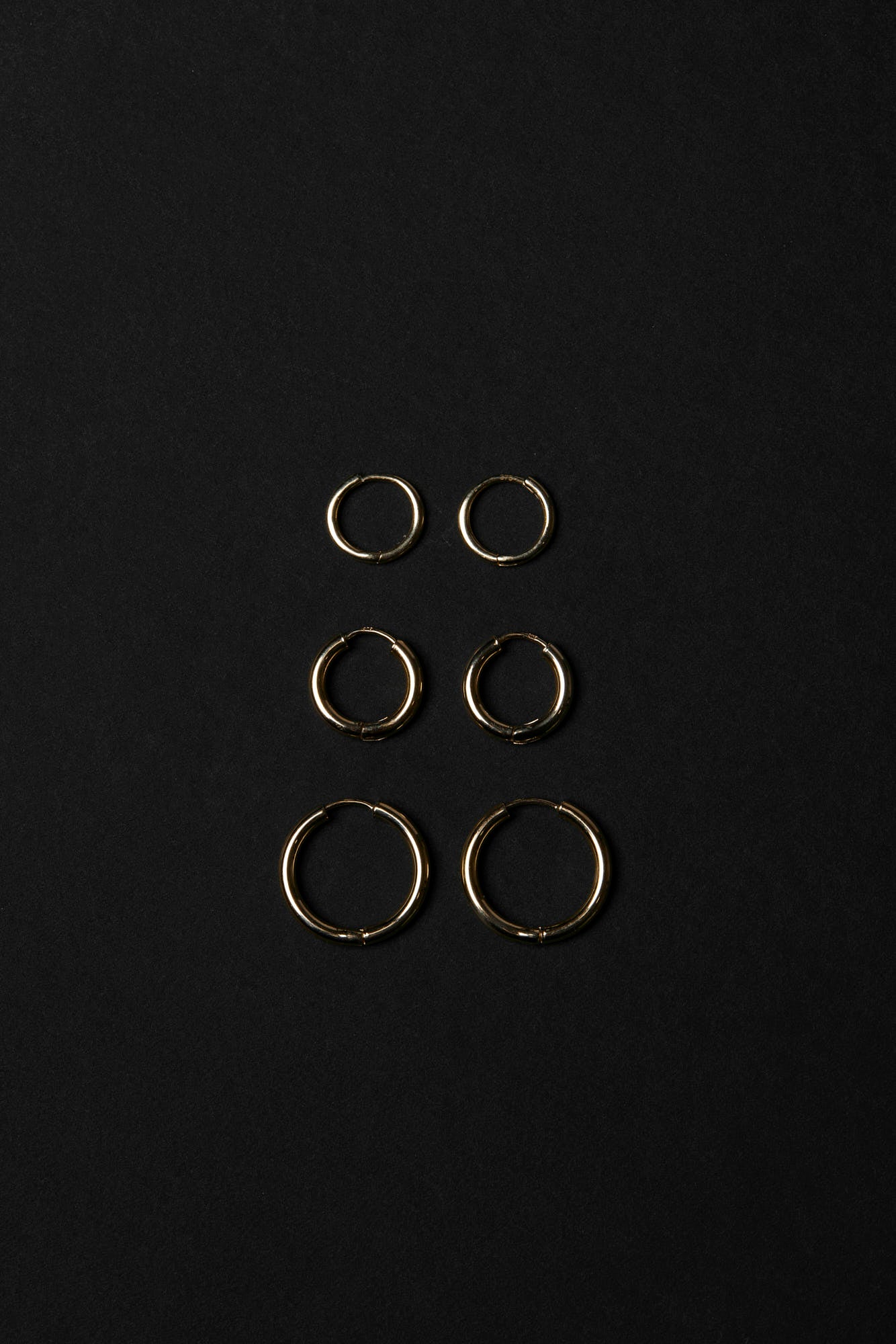 Orielle Hoops | 9K Yellow Gold, More sizes available| Natasha Schweitzer