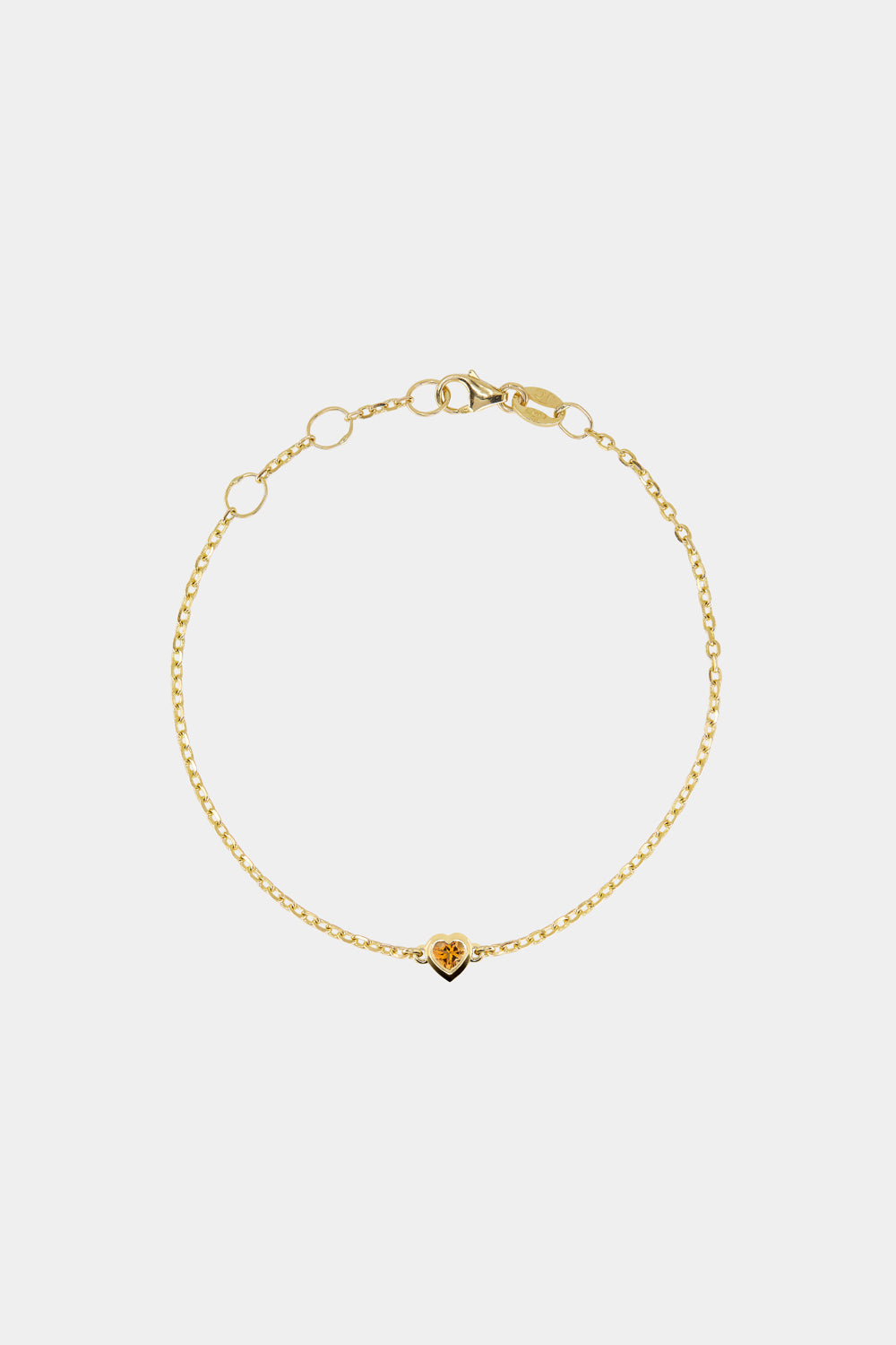 Heart Bracelet | 9K Yellow Gold