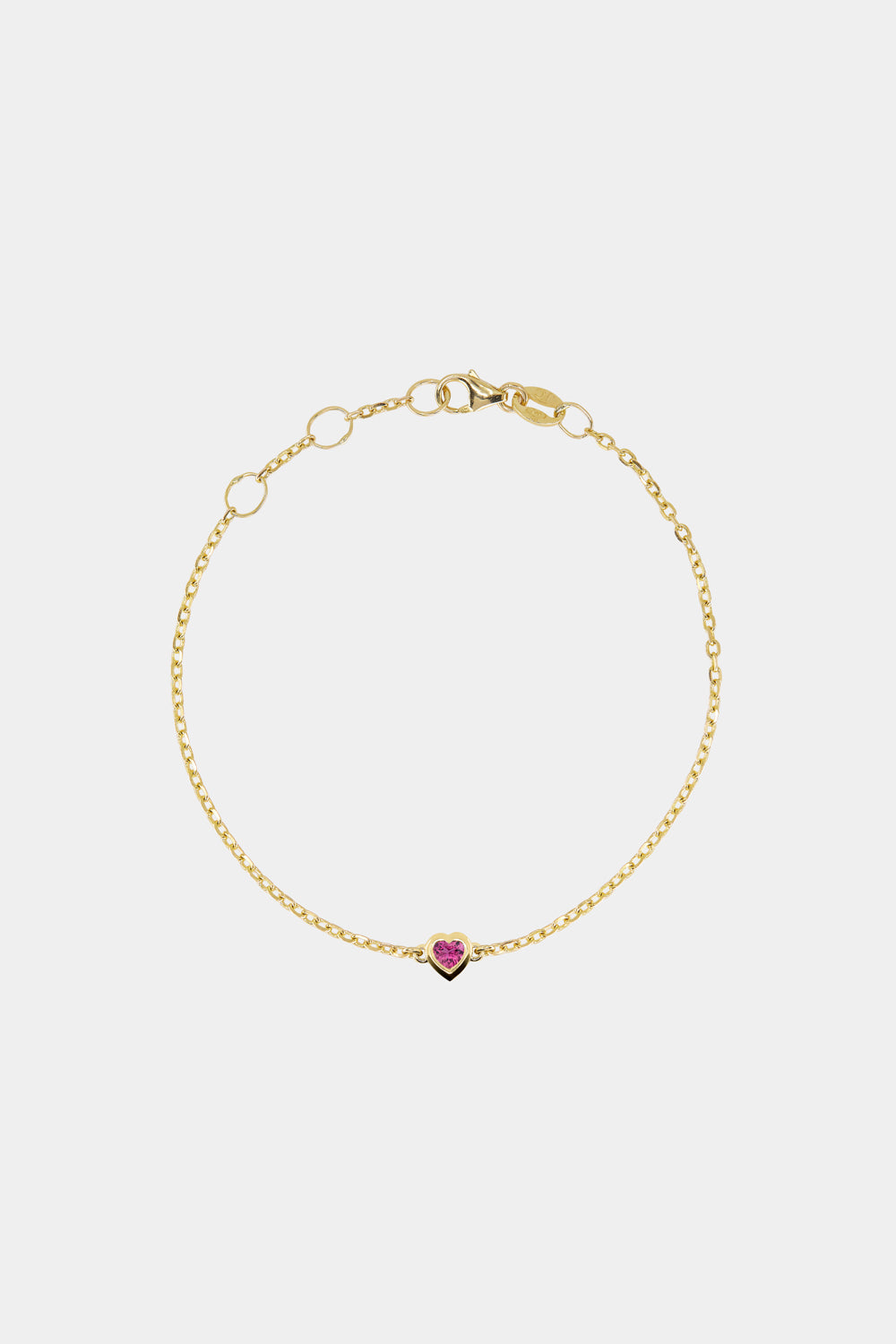 Heart Bracelet | 9K Yellow Gold