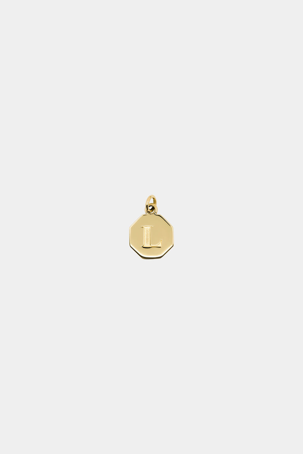 Mini Lennox Letter Pendant | 9K Yellow Gold, Customise